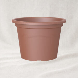 Ghiveci Venezia cilindric 20cm, culoarea terra