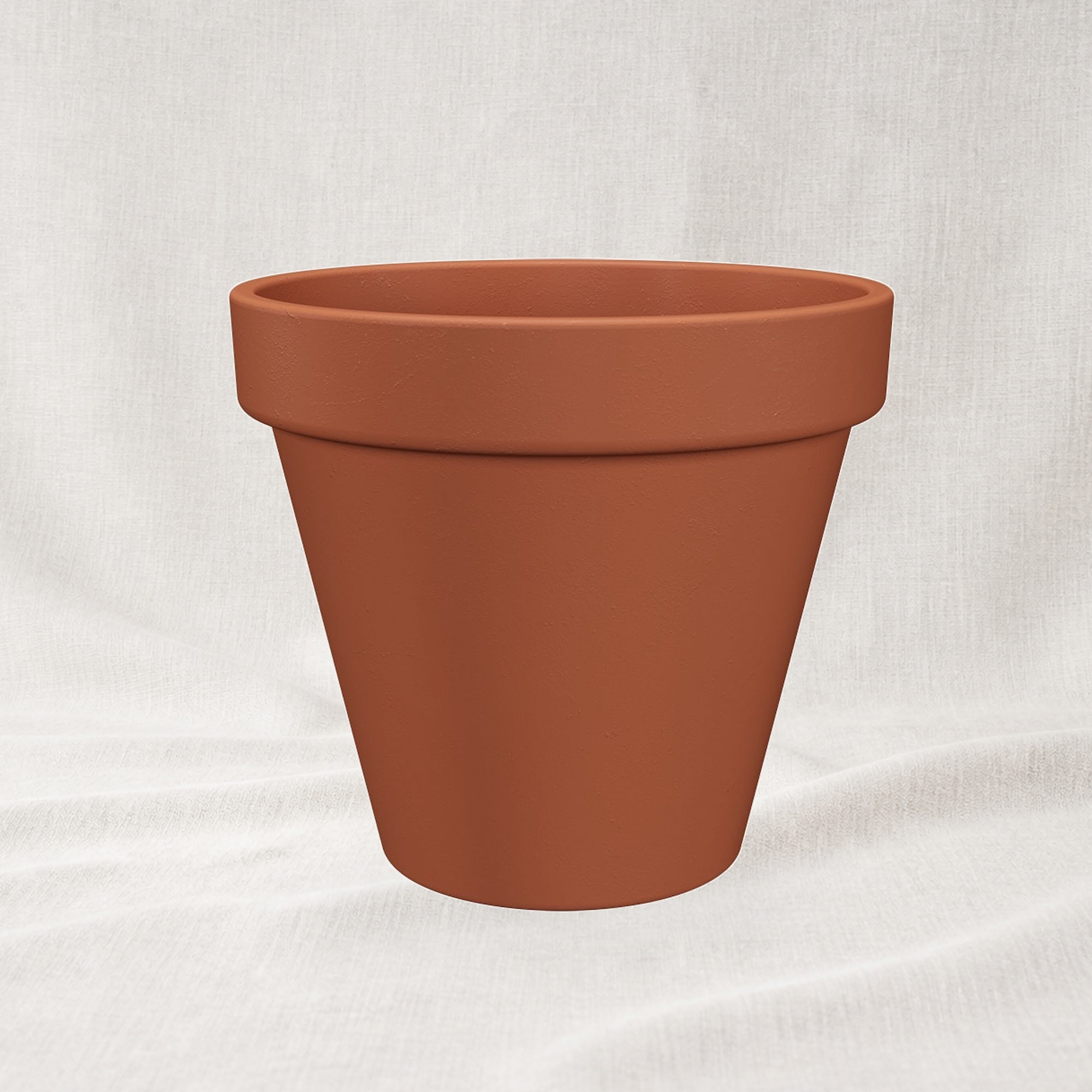 Ghiveci ceramic Amalia 39cm, culoarea natural