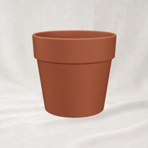 Ghiveci ceramic Amalia Wide 50cm, culoarea natural
