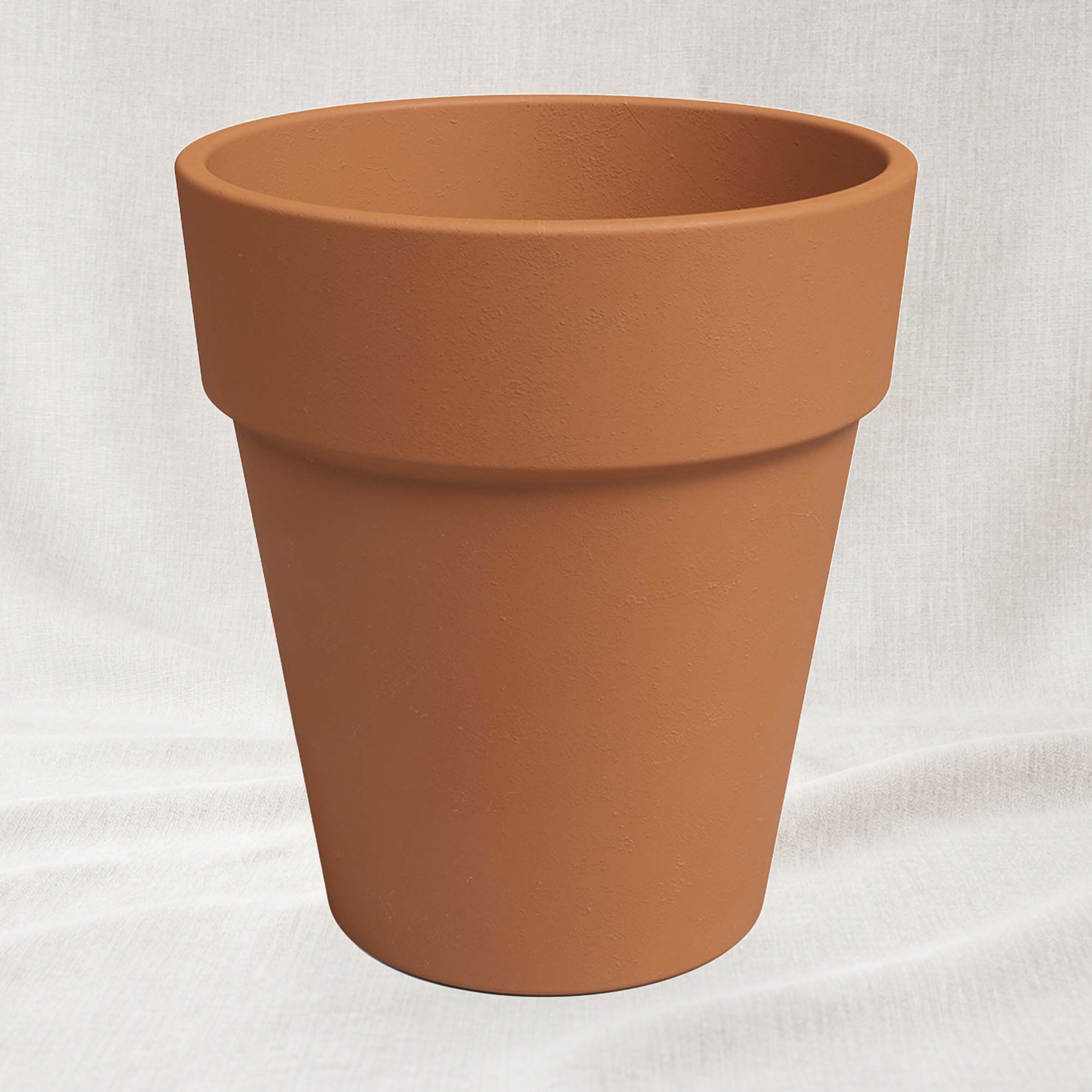 Ghiveci ceramic Amalia High 35cm, culoarea natural