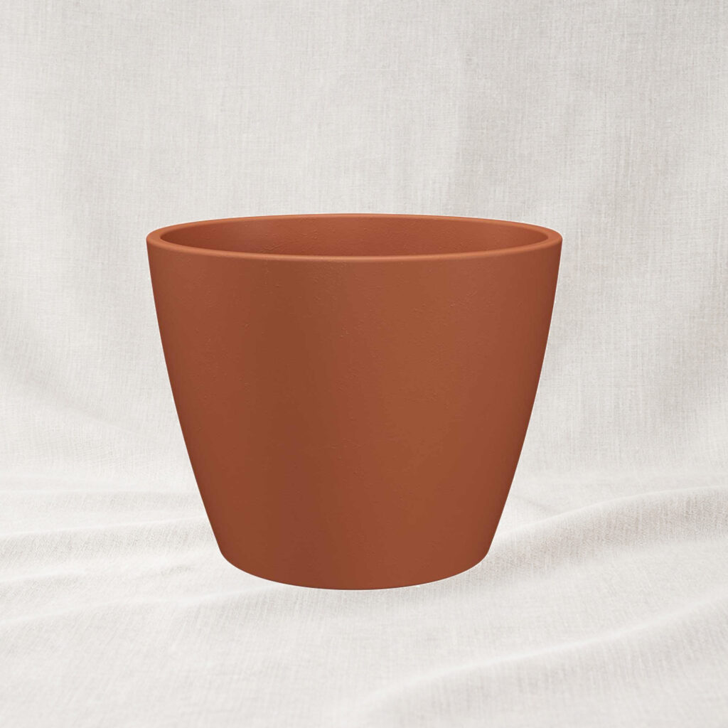 Ghiveci ceramic Emilia 52cm, culoarea natur