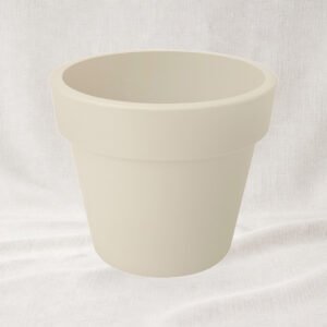 green basics top planter 40cm cotton white