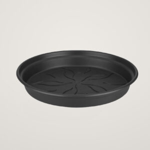 green basics saucer 34cm living black