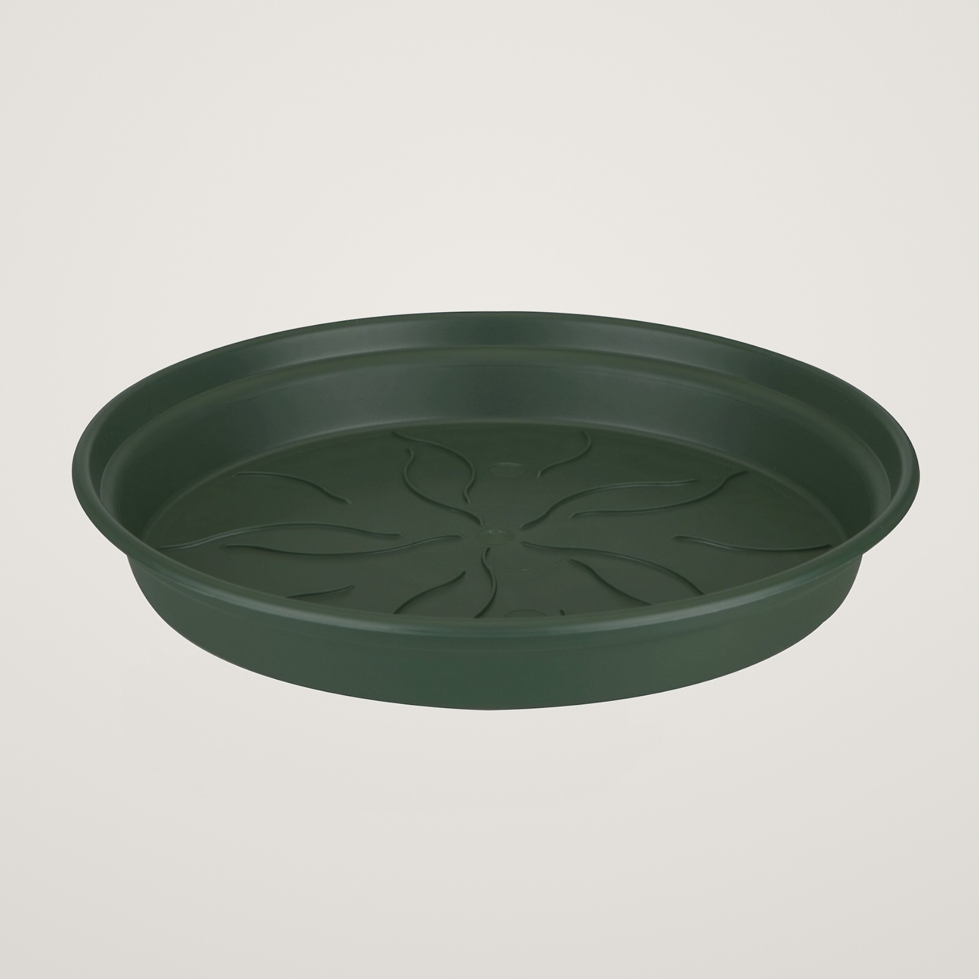 green basics saucer 41cm leaf green