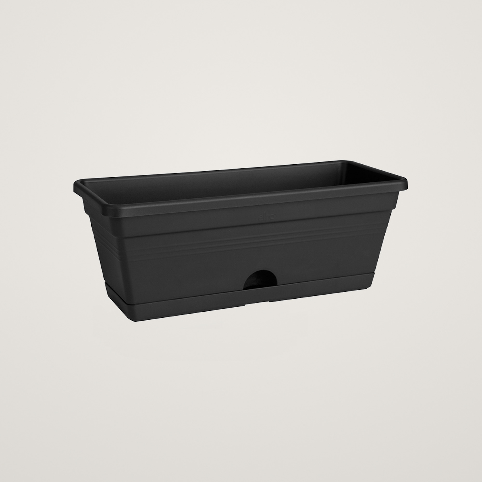 green basics trough 40cm living black
