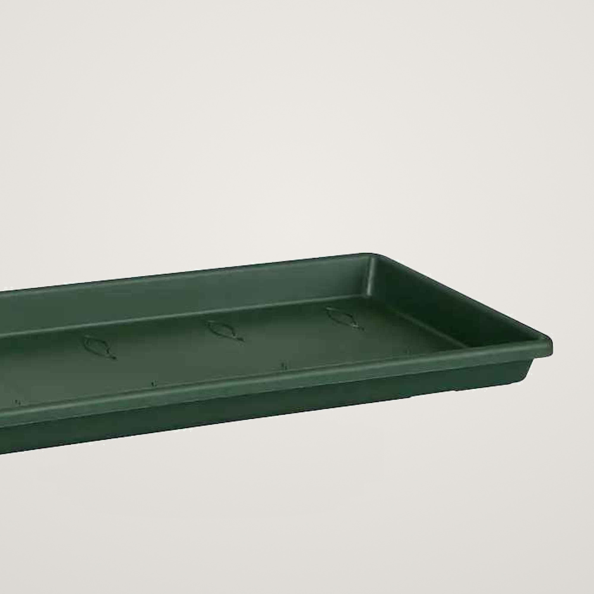 Farfurie pentru jardiniera green basics 50cm, culoare verde - imagine 4