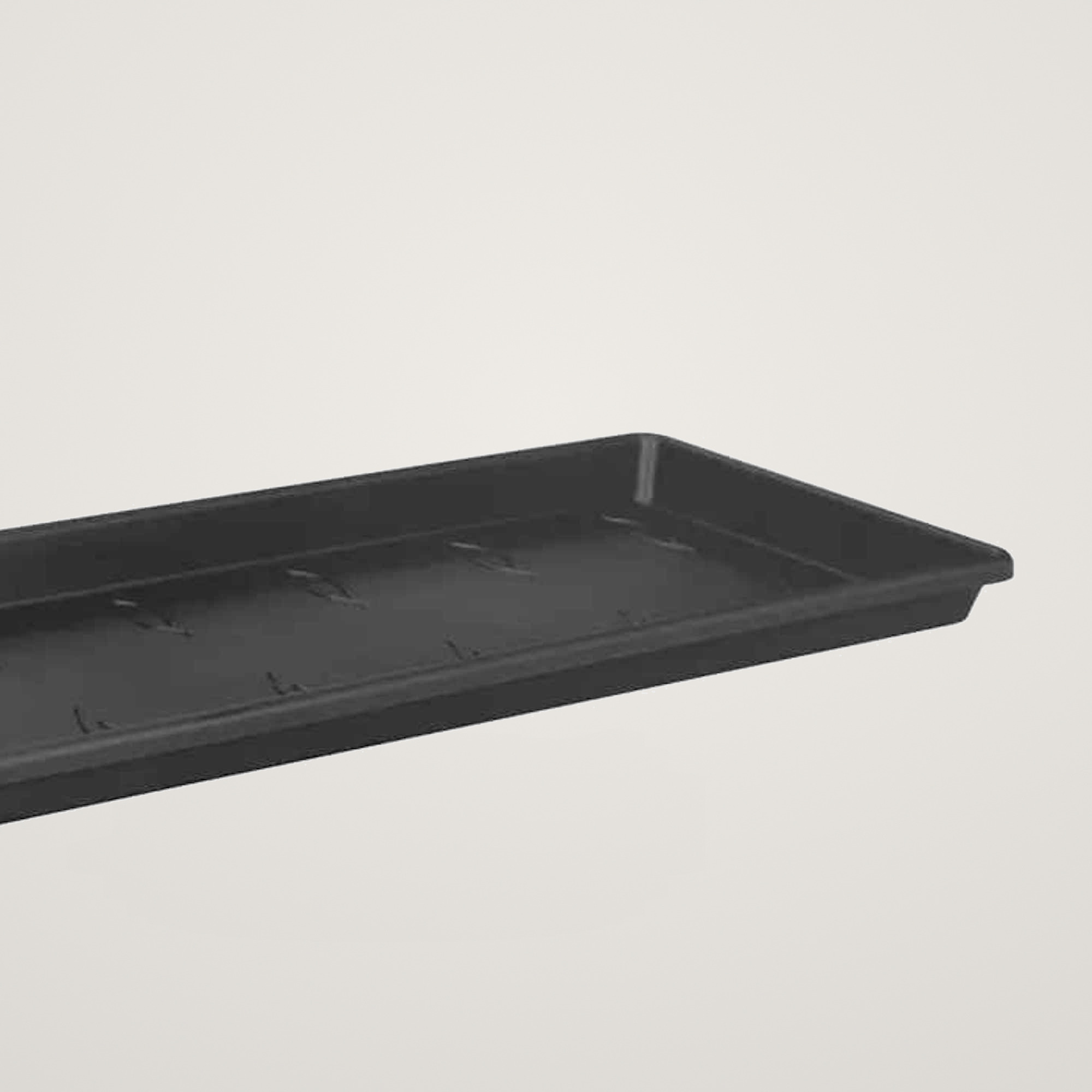 Farfurie pentru jardiniera green basics 60cm, culoare negru - imagine 4