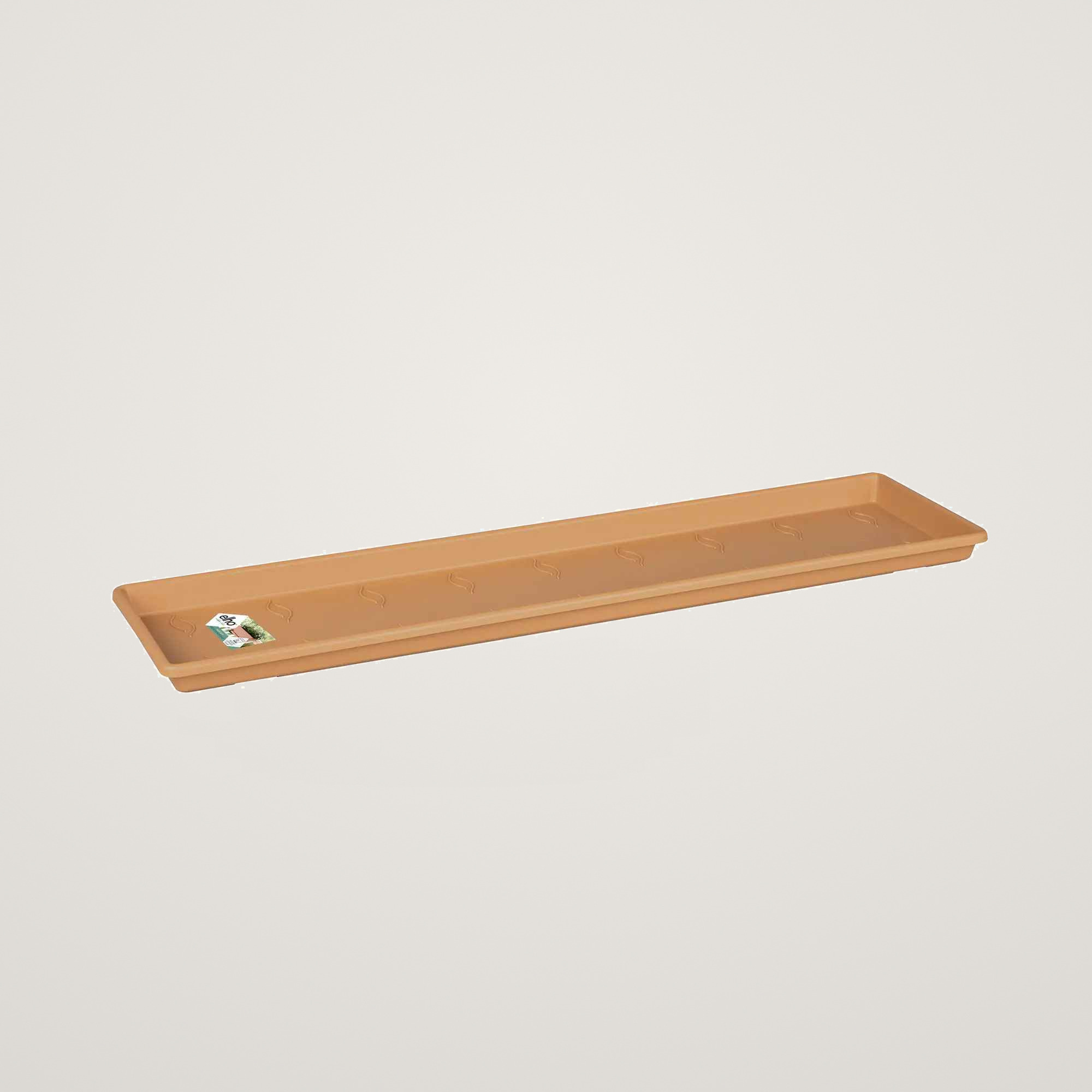 Farfurie pentru jardiniera green basics 60cm, culoare terra - imagine 3