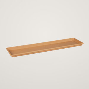 Farfurie pentru jardiniera green basics 80cm, culoare terra