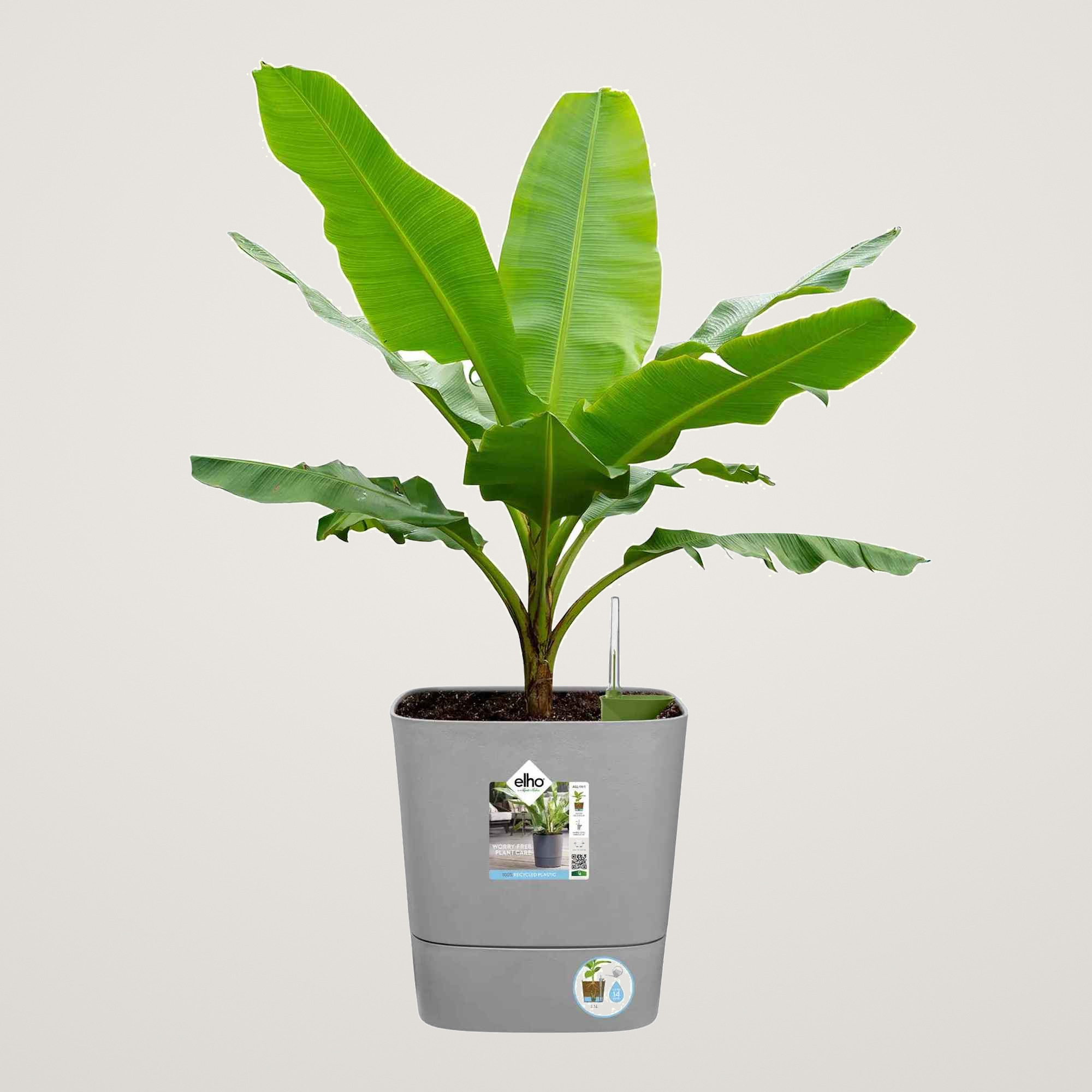 greensense aqua care square 38cm light concrete - imagine 4