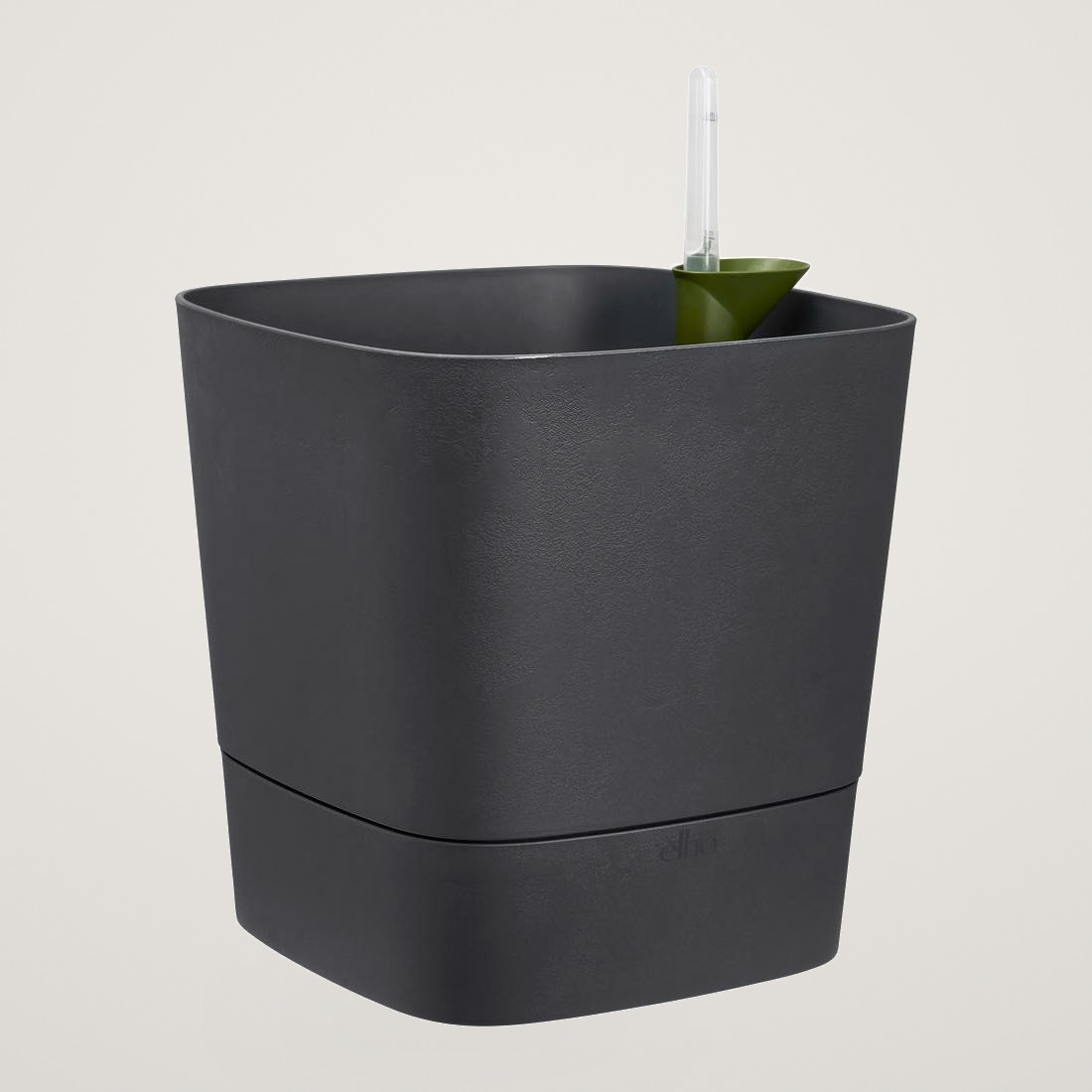greensense aqua care square 38cm charcoal grey