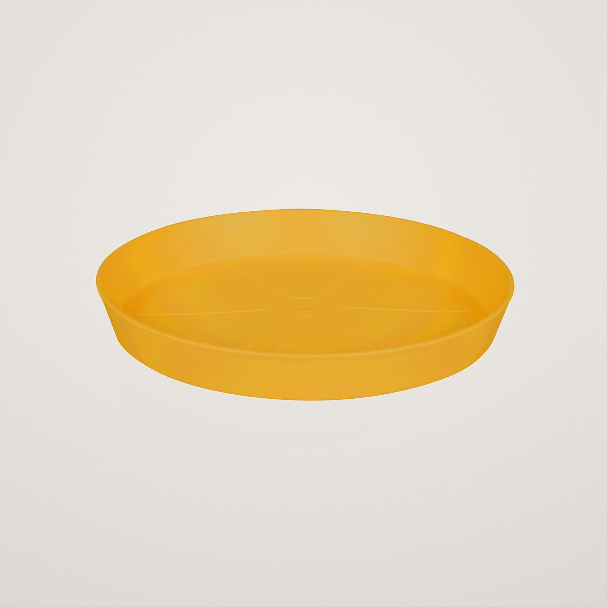 loft urban saucer round 14cm ochre