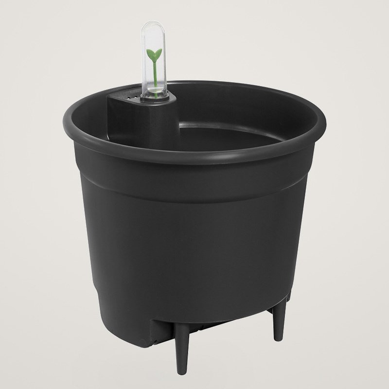 self-watering insert 36cm living black