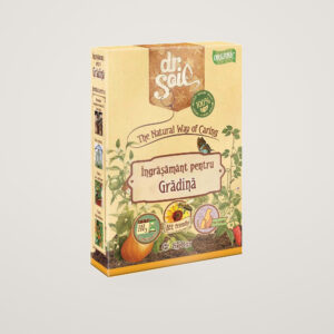 Ingrasamant granulat organic Dr.Soil pentru gradina, la cutie de 850gr, pentru uz hobby