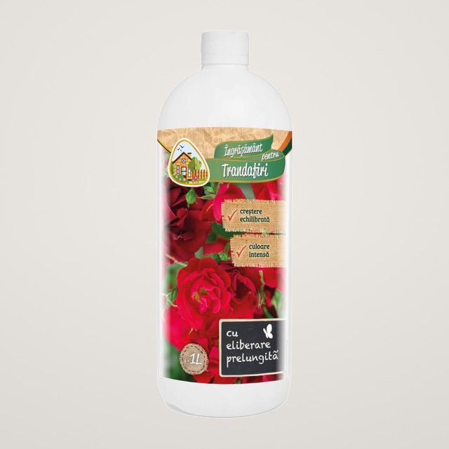 Ingrasamant pentru trandafiri 1L NPK 6-5-6 + microelemente