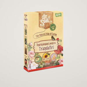Ingrasamant granulat organic Dr.Soil pentru trandafiri, la cutie de 850gr, pentru uz hobby