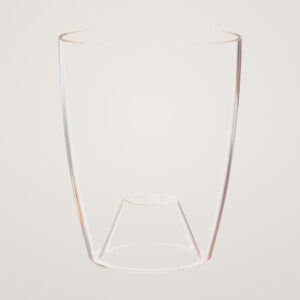 Masca pentru orhidee Fiji 12,5cm, culoarea transparent