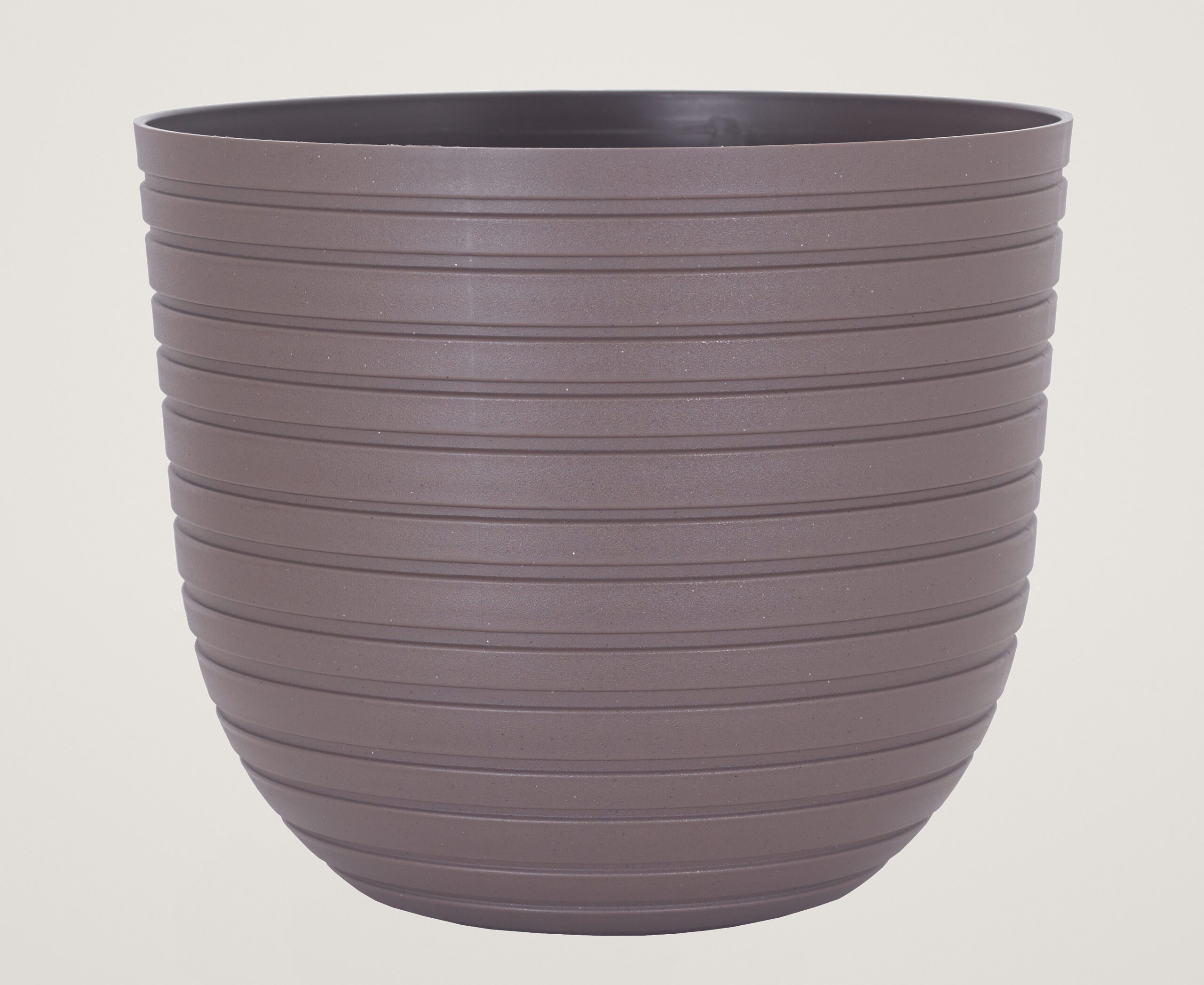 Masca de ghiveci Havana Horizon 30cm, culoarea mud