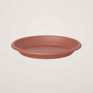 Farfurie rotunda 11,5cm, culoarea terra