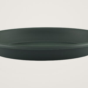 Farfurie rotunda 18cm, culoarea verde inchis
