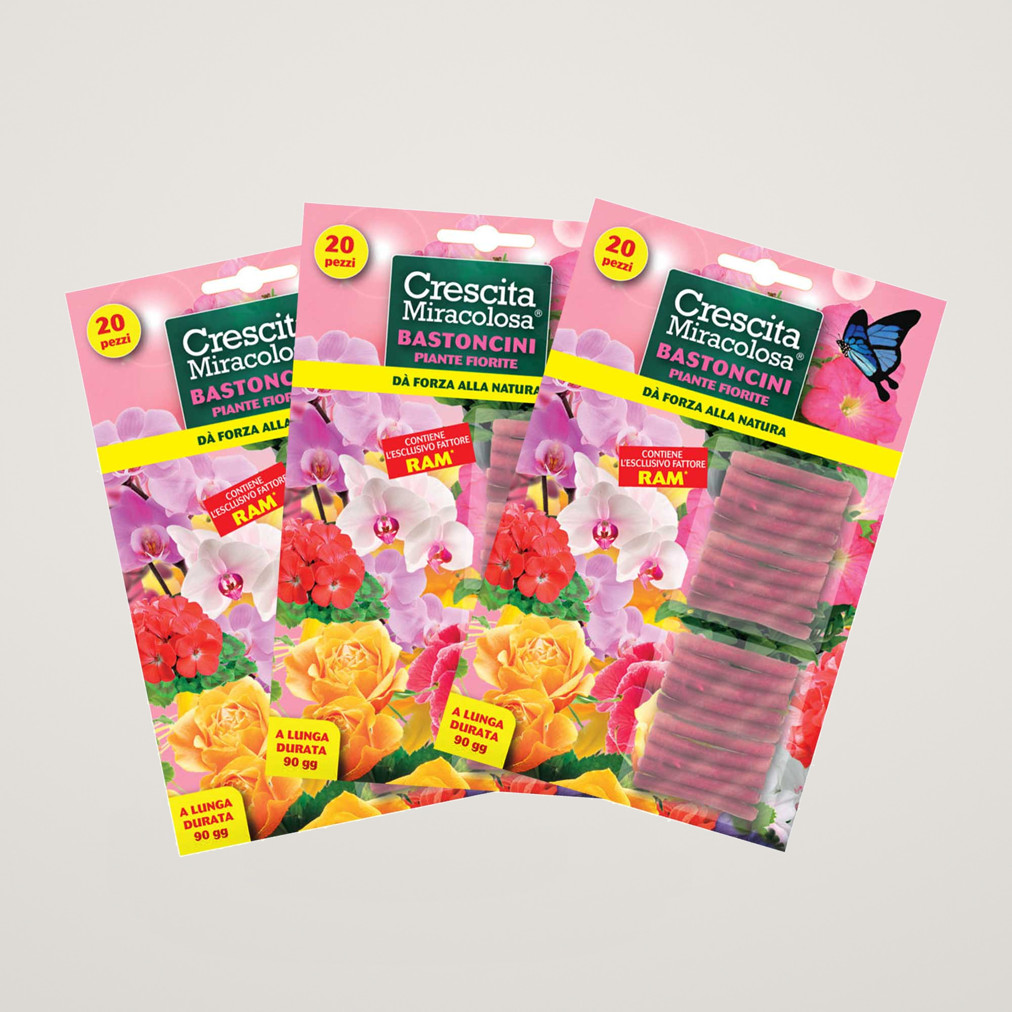 Crescita Miracolosa Ingrasamant bastonase pentru plante cu flori 20 buc/set - imagine 5