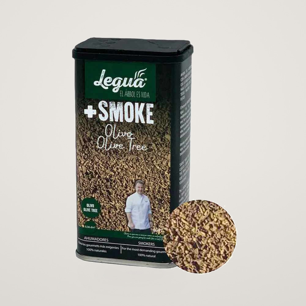 Rumegus din Maslin pentru afumat Legua +SMOKE - , la recipient de 360 ml, pentru aromatizarea prin afumare a carnurilor rosii si de vanat - imagine 5