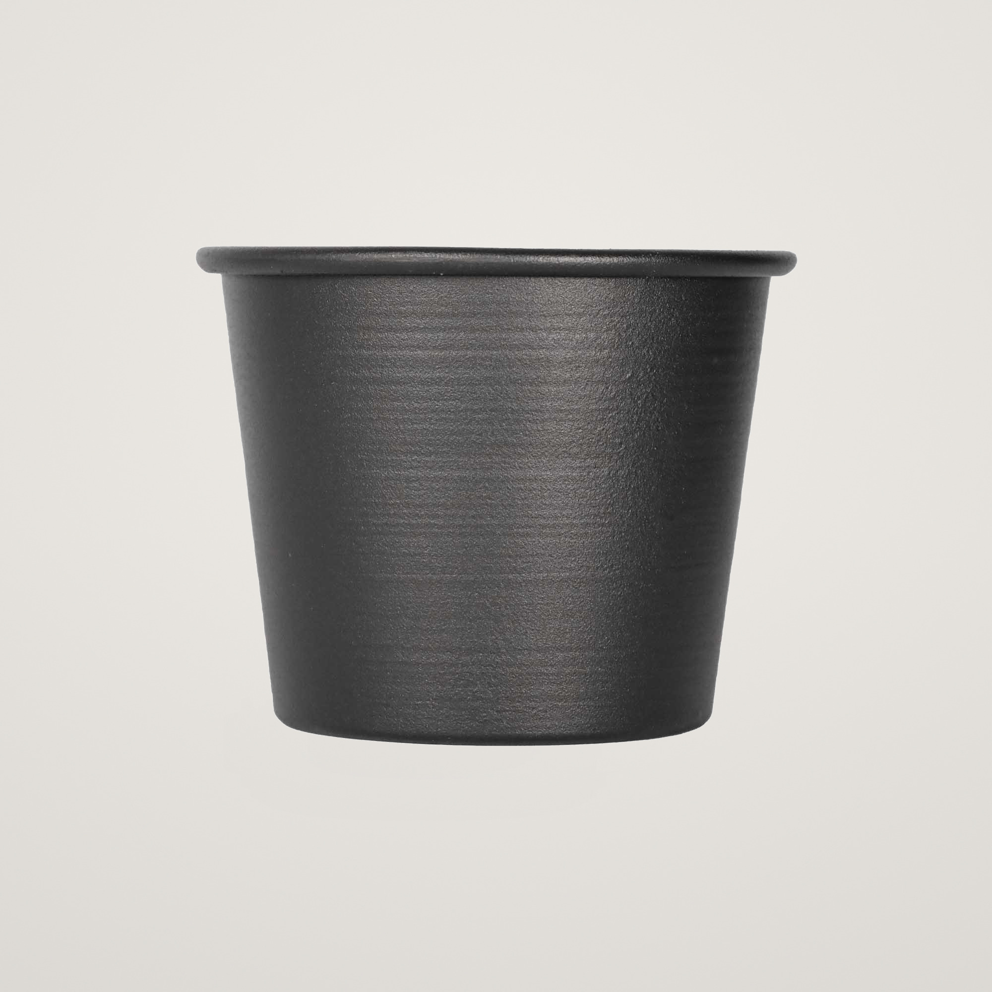 Ghiveci metalic Mary's Garden Supplies 7.5 cm, culoarea negru - imagine 4