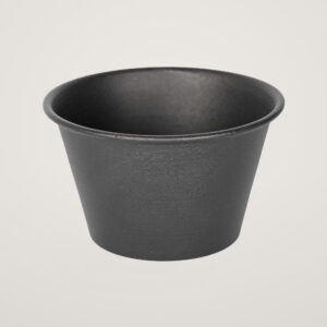 Ghiveci metalic Mary's Garden Supplies 8.5 cm, culoarea negru