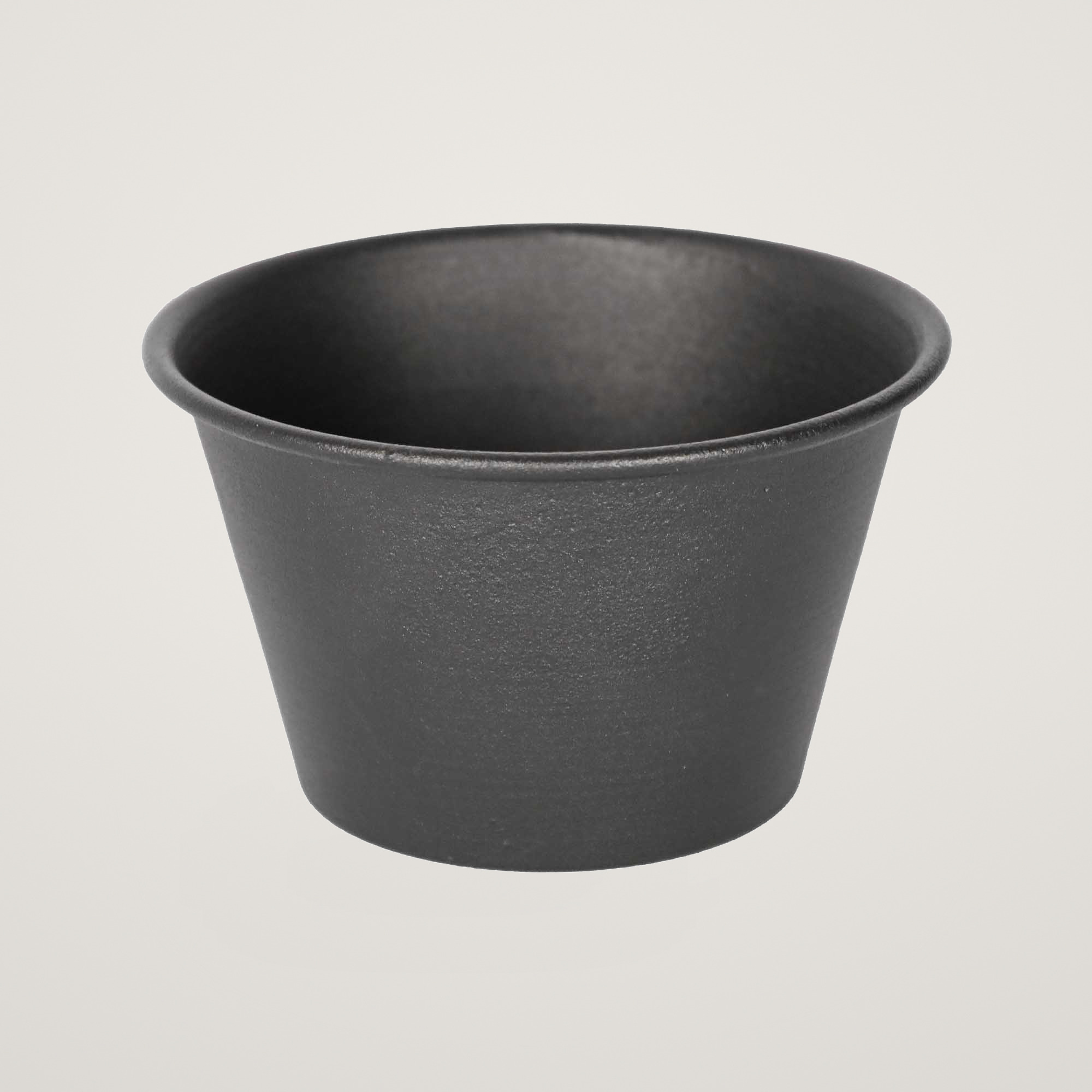 Ghiveci metalic Mary's Garden Supplies 11.5 cm, culoarea negru