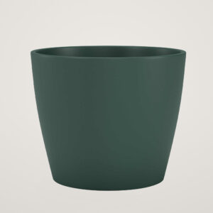 Ghiveci ceramic Nubia 20 cm, culoarea verde