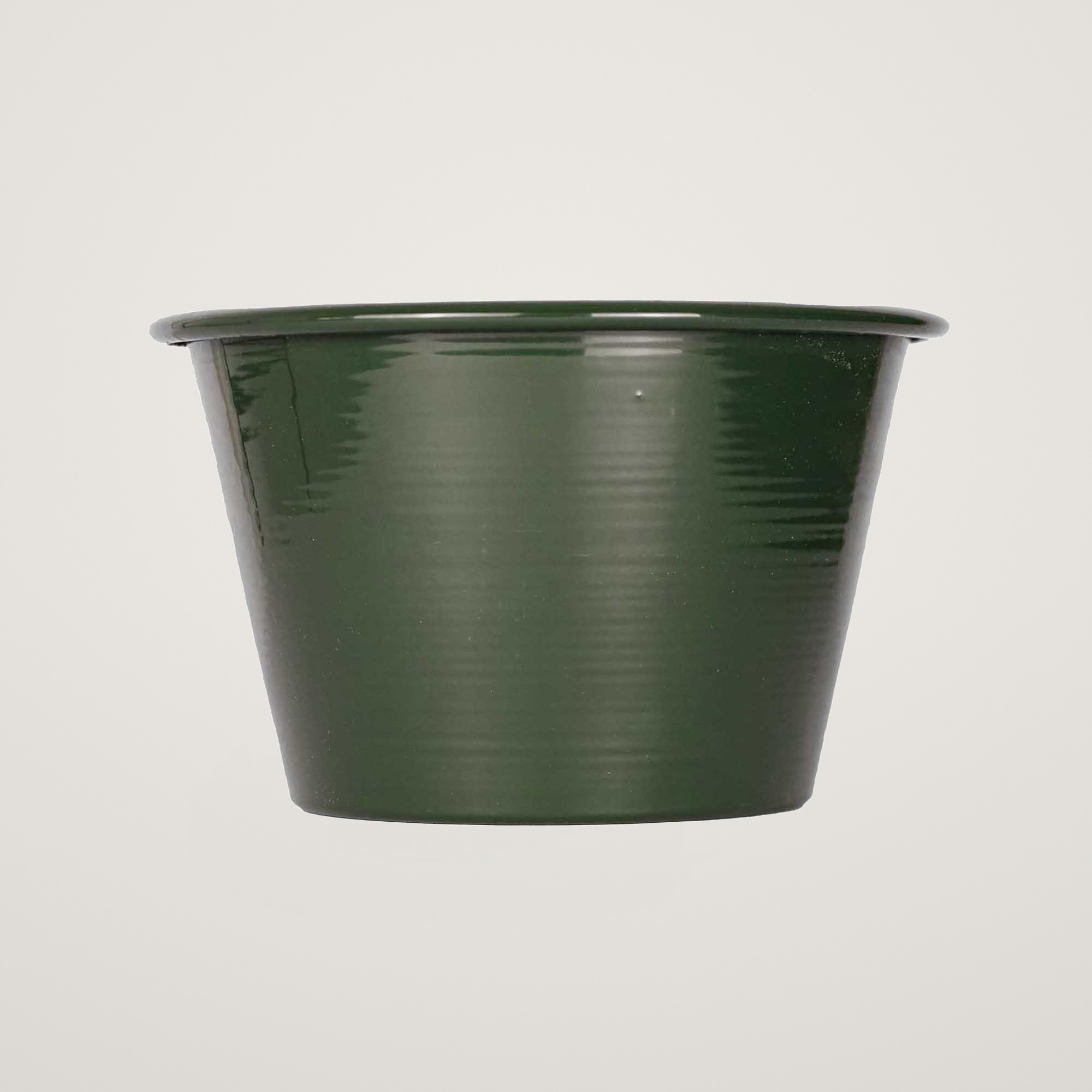 Ghiveci metalic Mary's Garden Supplies 8.5 cm, culoarea verde - imagine 2
