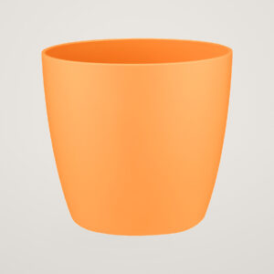 Masca de ghiveci Elho brussels round mini 7cm culoare sunrise orange