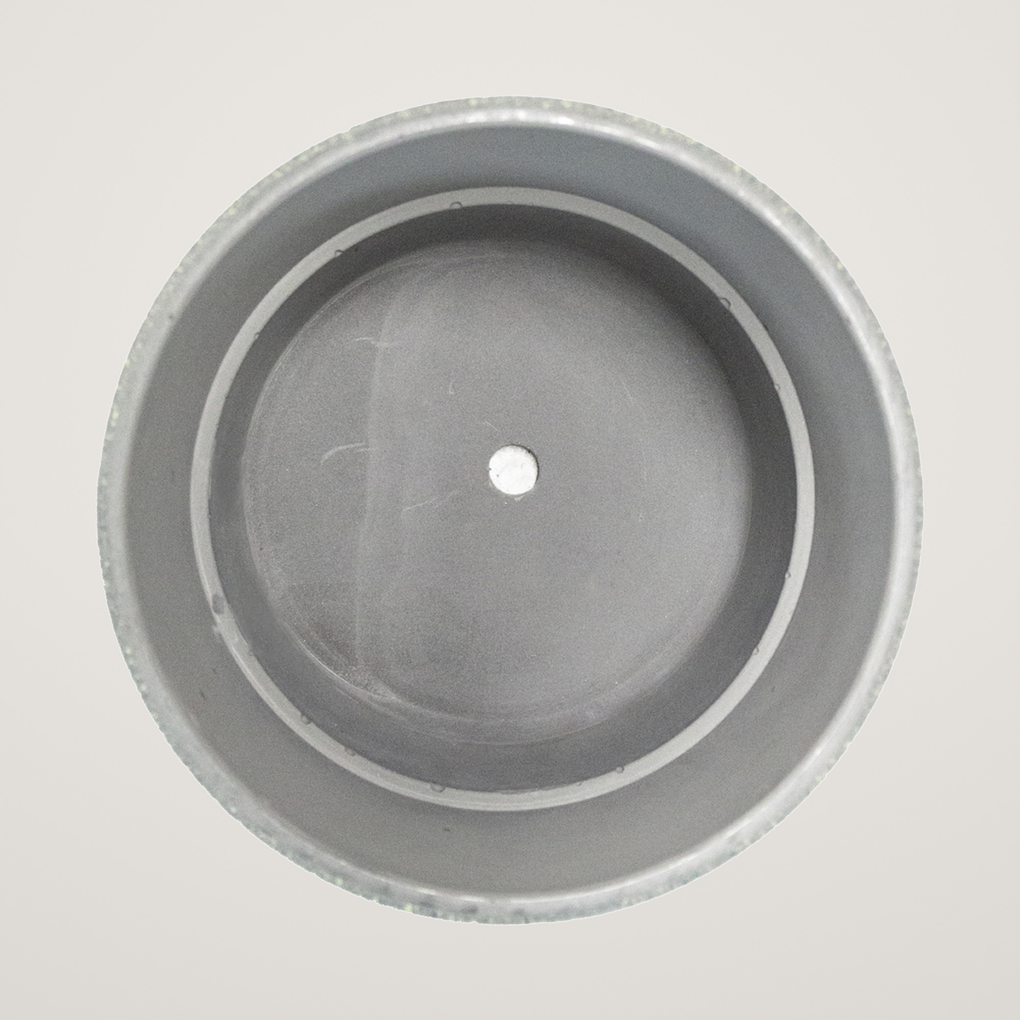 Ghiveci ceramic cu farfurioara Grillage Emerald Cone - imagine 3