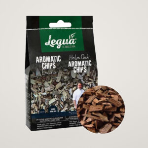 Chipsuri pentru afumare din lemn de Stejar Legua, la punga de 600 gr, pentru aromatizarea carnurilor rosii si de vanat