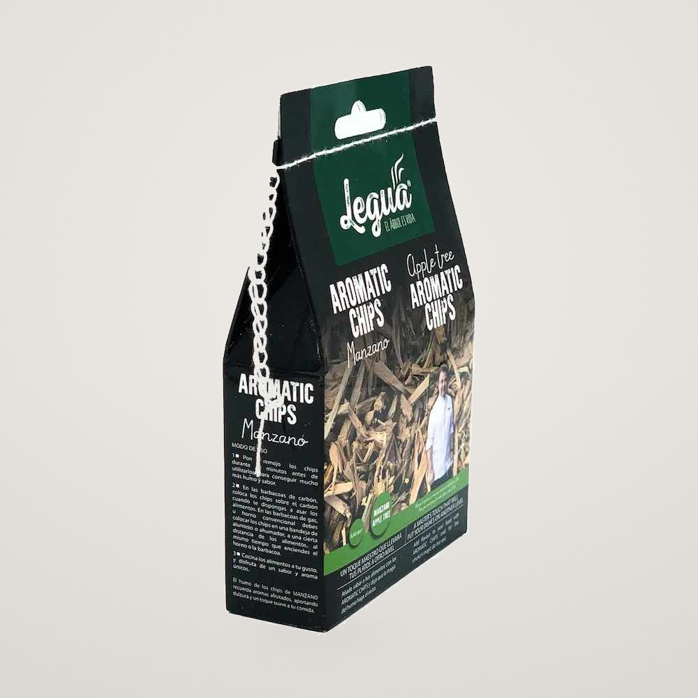 Chipsuri pentru afumare din lemn uscat de Mar Legua, la punga de 600 gr, pentru aromatizarea carnurilor albe si a legumelor - imagine 3