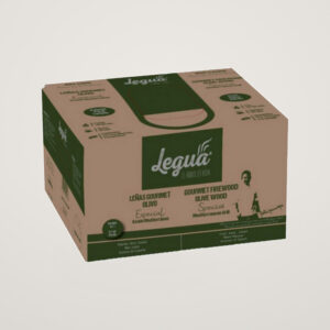 Lemne de foc Gourmet, din lemn uscat de Maslin Legua, la sac de 8,7L, pentru legume, peste sau carne la gratar