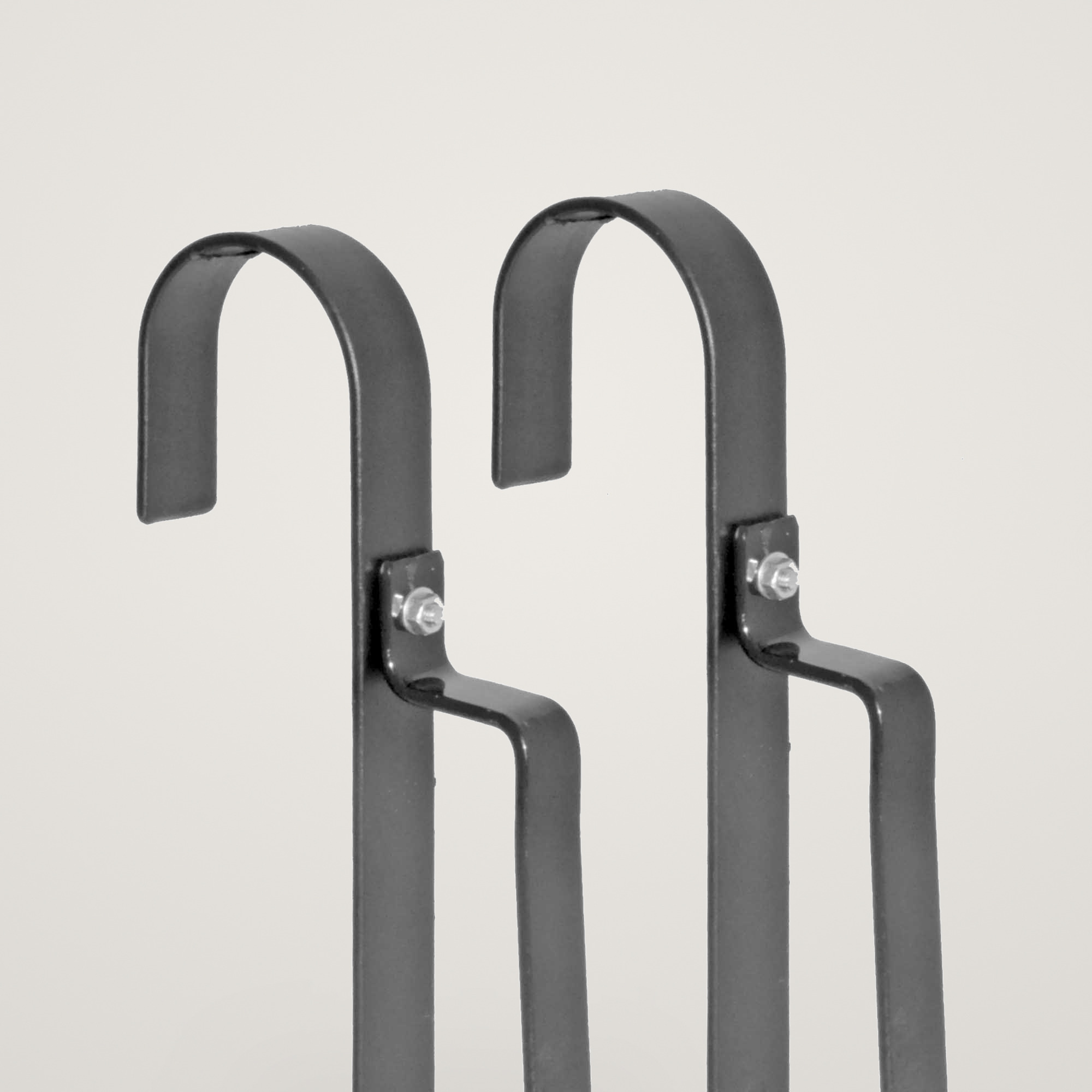 Set de 2 suporti pentru jardiniere, culoare antracit - imagine 2