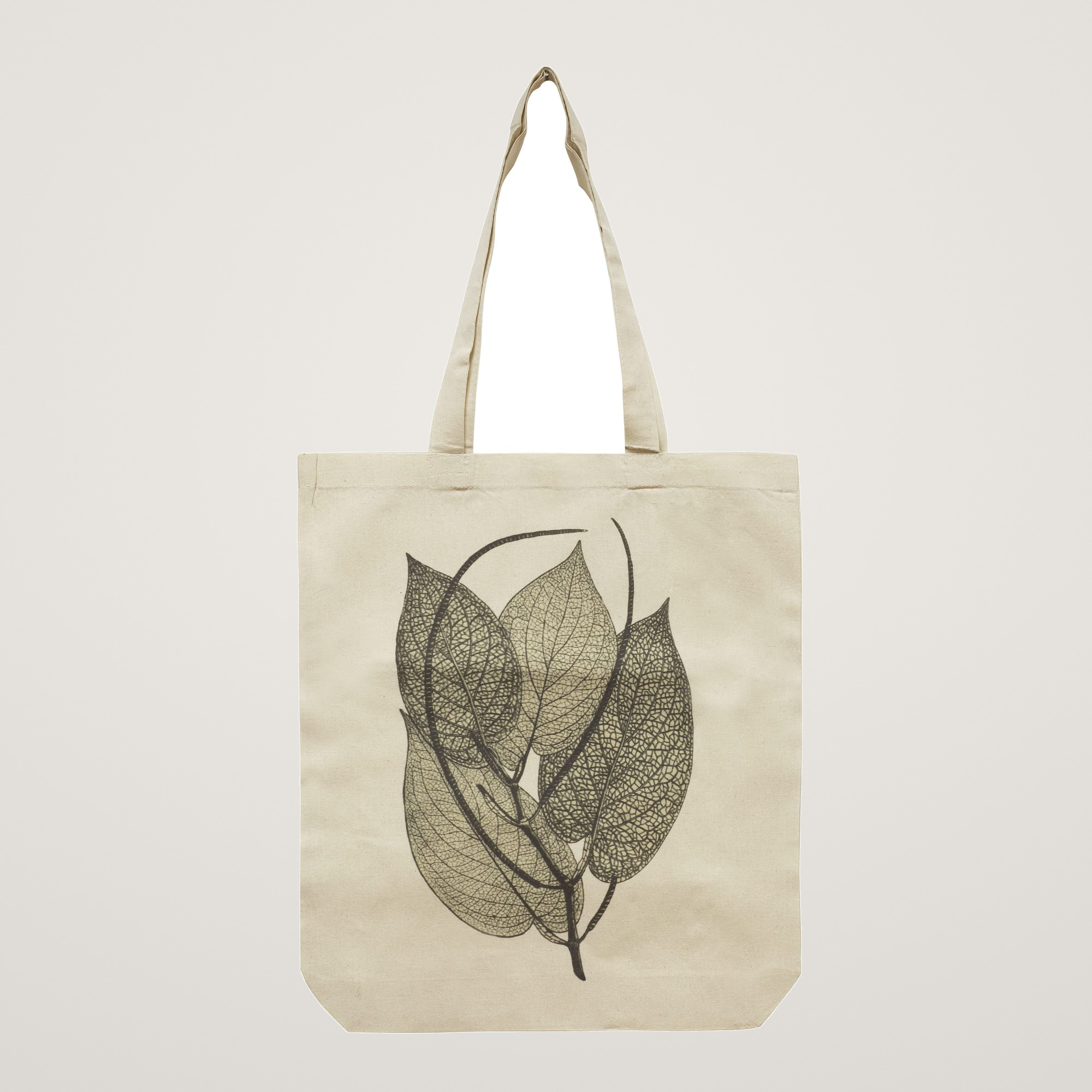 Sacosa de panza cu imprimeu botanic 38 x 42 cm pepper plant