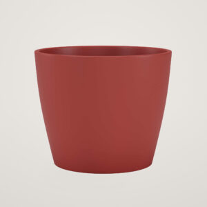 Ghiveci ceramic Nubia 15cm, culoarea RED