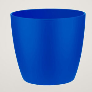 Masca de ghiveci Elho Brussels round mini 9,5cm culoare royal blue