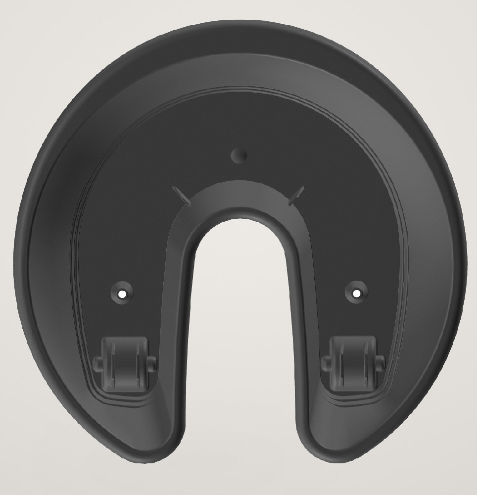 Ghiveci Corsica Door Stopper Anthracit cu roti - imagine 3