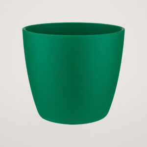 Masca de ghiveci Elho brussels round mini 9,5cm culoare lucky green