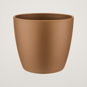 Masca de ghiveci Elho brussels round mini 9,5cm culoare velvet gold