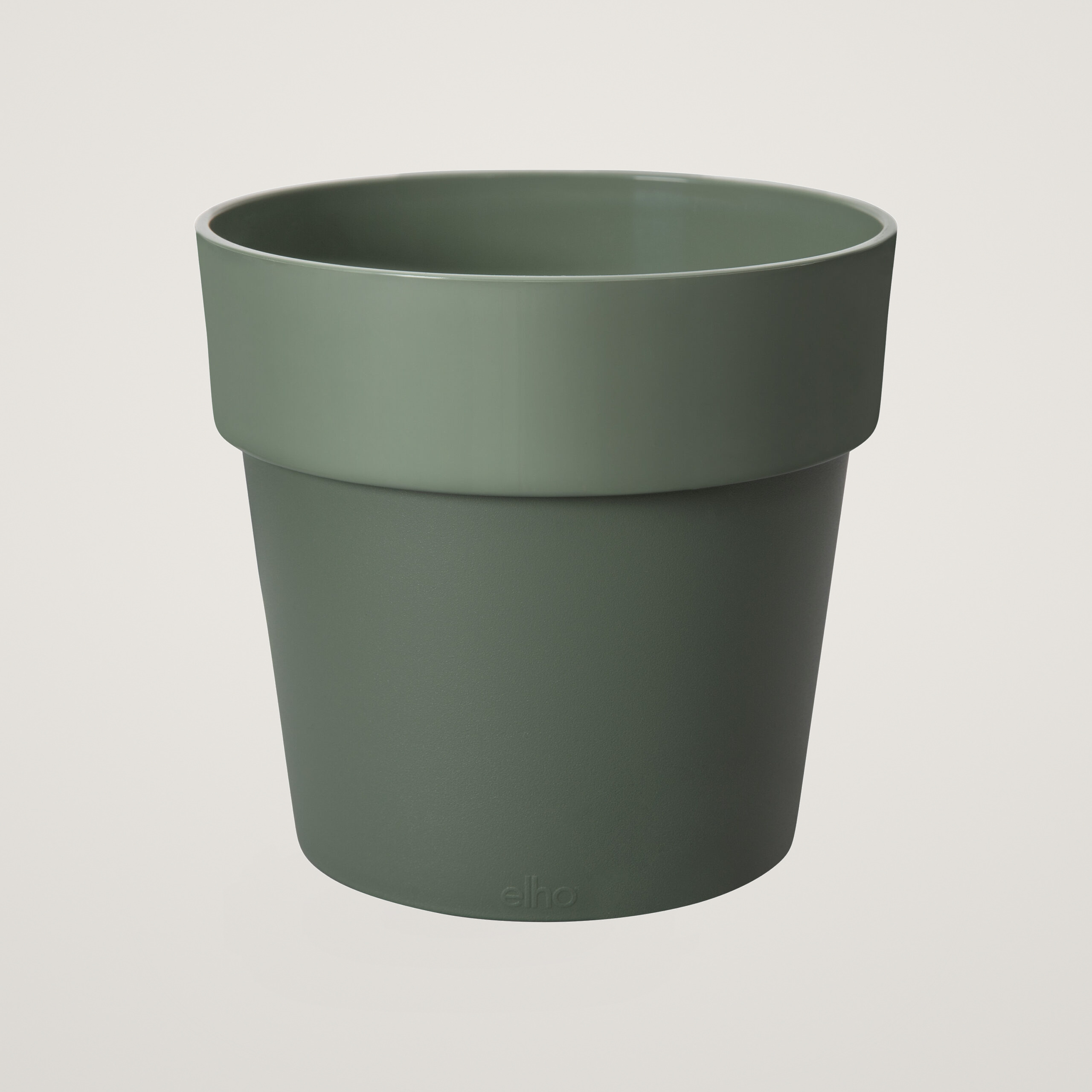 Masca de ghiveci rotunda B.for Original, diametru 16cm, culoarea verde inchis