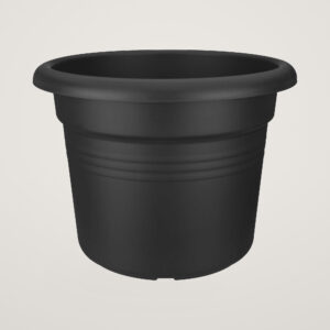 Ghiveci pentru plante de exterior Elho Green Basics Cilinder cu diametrul de 25 cm negru