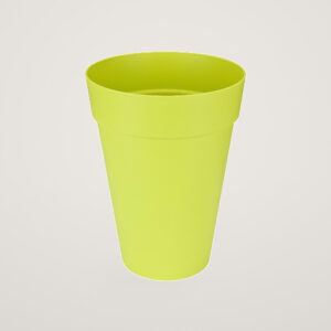 Ghiveci pentru plante de exterior Loft Urban Round High cu diametrul de 28 cm lime